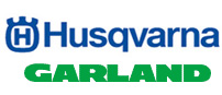 Logo HUSQVARNA a GARLAND